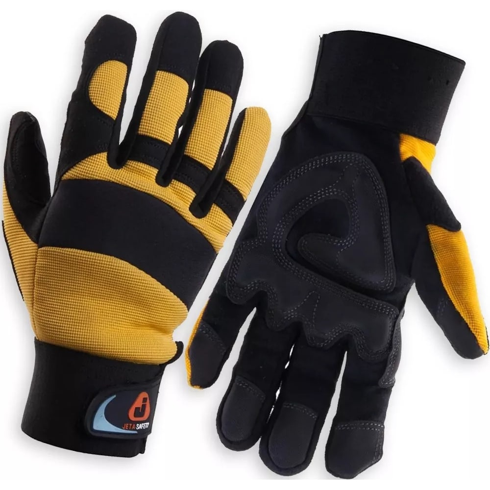 Антивибрационные перчатки Jeta Safety защитные антивибрационные кожаные перчатки jeta safety