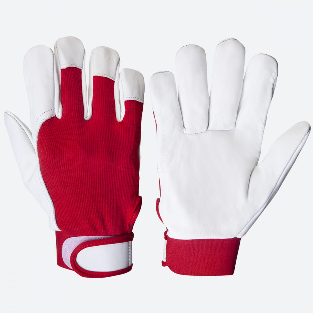 Кожаные перчатки Jeta Safety pu кожа половина рукавицы рукавицей мма муай тай обучение пробивая спарринг боксерские перчатки красный