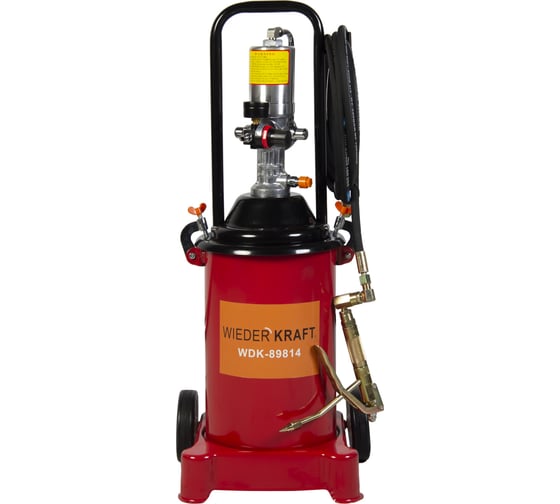 Изображение товара Солидолонагнетатель WIEDERKRAFT с пневматическим приводом WDK-89814