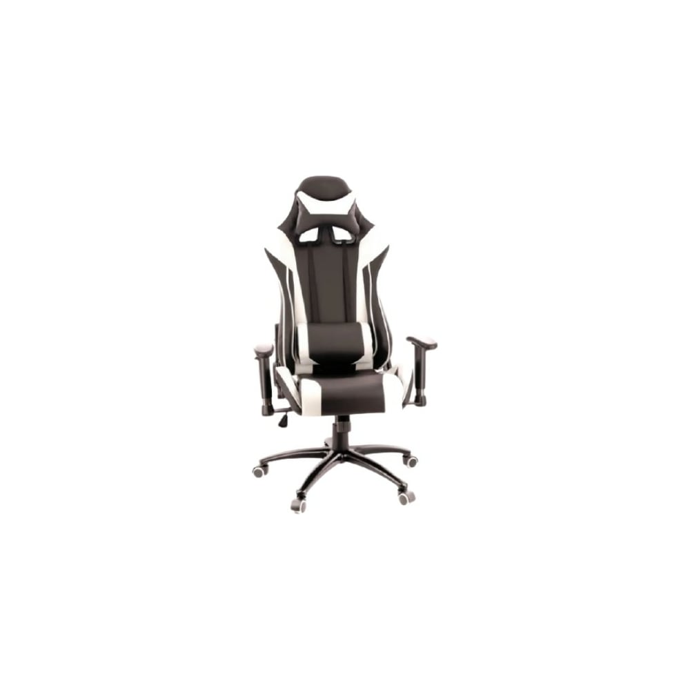 Кресло EVERPROF, цвет черный/белый EP-lotus s6 eco w\b - фото 1
