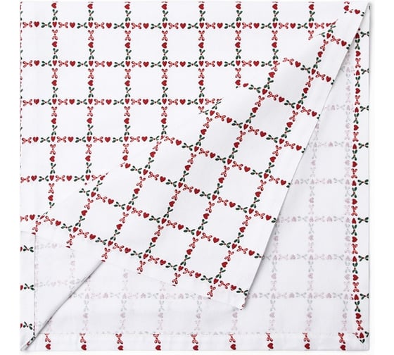 Изображение товара Скатерть Этель Flower Cage 149x220 см, 100% хлопок, рогожка 186 г/м2 10724559