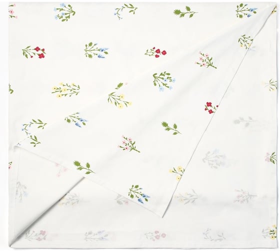 Изображение товара Скатерть Этель Цветочек 146x220+/-2см, саржа 190 г/м2, 100% хл 10783216