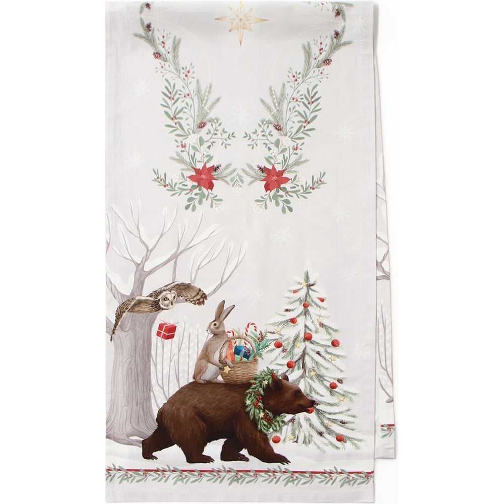 Изображение товара Дорожка Этель Новогоднее чудо 40x149 см, 100% хлопок, саржа 190 г/м2 10658922