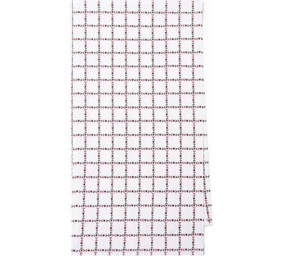 Изображение товара Дорожка Этель Flower Cage 40x149 см, 100% хлопок, рогожка 186 г/м2 10724562