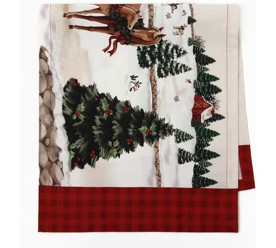 Изображение товара Дорожка Этель Лошадки 30x70 см, 100% хлопок, саржа 190 г/м2 10658924