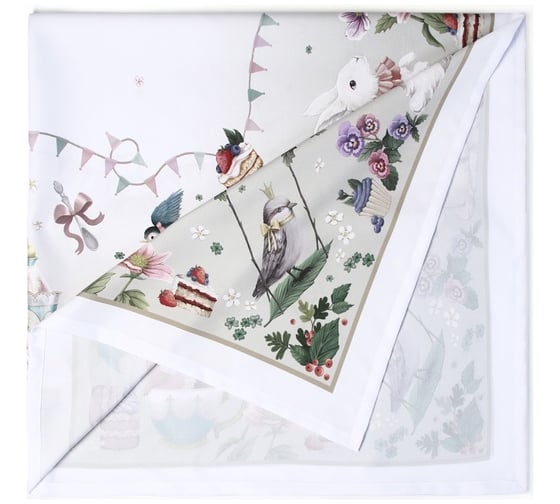 Изображение товара Скатерть Доляна Мagical beasts 145х180 +/- 3 см, 100% п/э 10783228