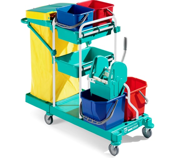 Изображение товара Тележка TTS GREEN 150 2х15л ведра 0R003150