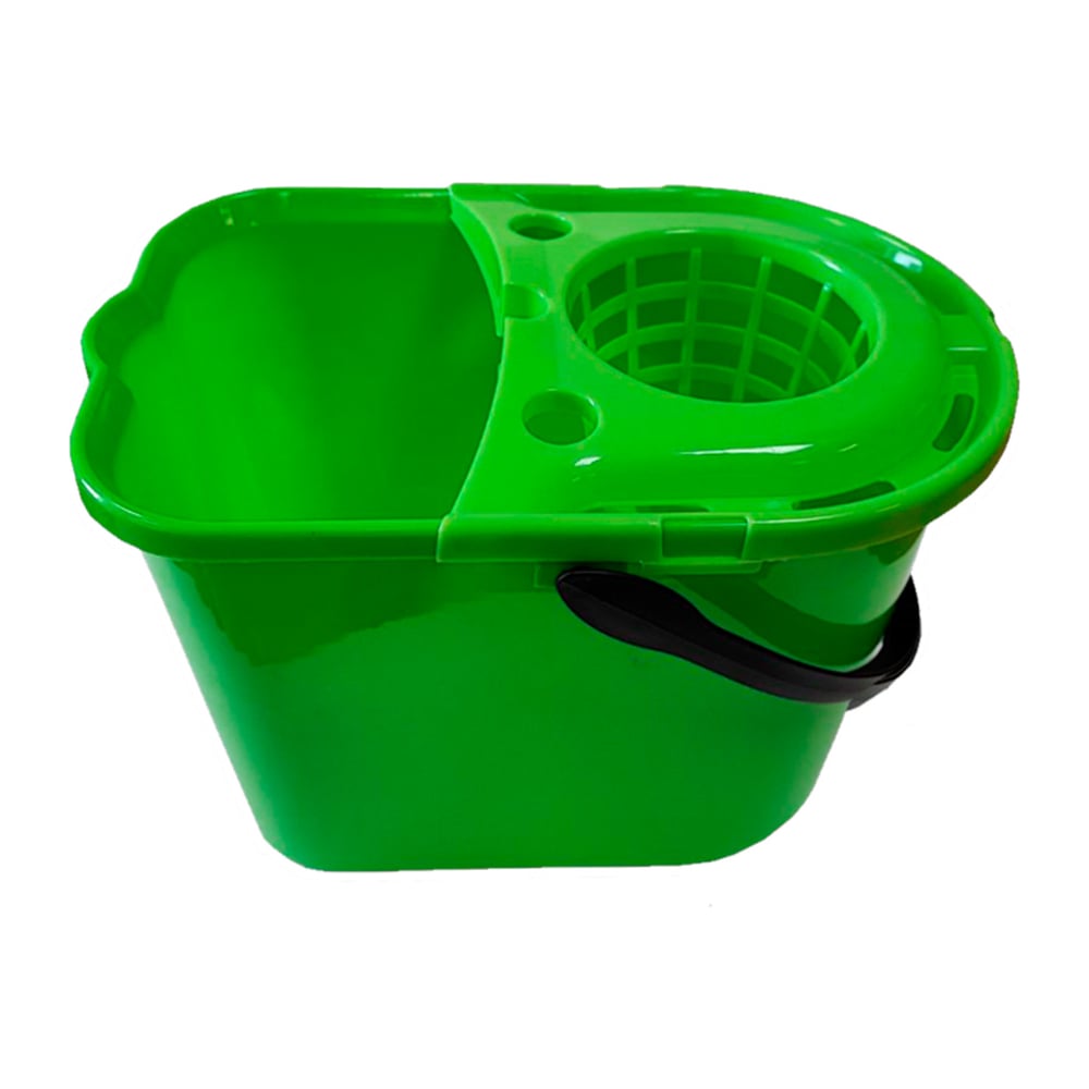 Изображение товара Ведро Мультипласт Групп 14л с отжимом МУЛЬТИ зеленое MPG8584