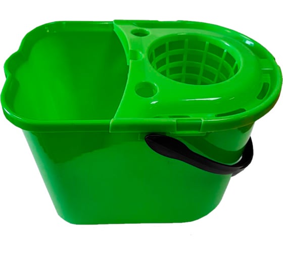 Изображение товара Ведро Мультипласт Групп 14л с отжимом МУЛЬТИ зеленый MPG8584