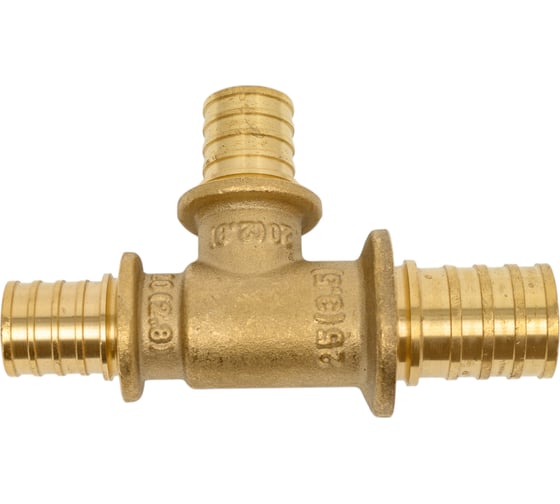 Изображение товара Тройник аксиальный для труб из сшитого полиэтилена Millennium переходной, ф25x3.5 - ф20x2.8 - ф20x2.8 TSPP252020