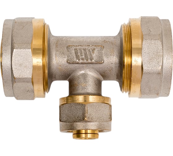 Изображение товара Тройник обжимной для металлопластиковых труб Millennium 26мм х 16мм х 26мм MTS261626