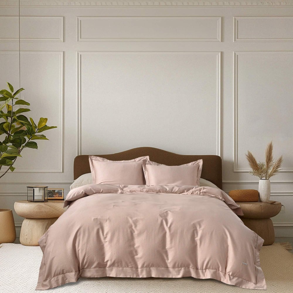 Изображение товара Комплект постельного белья The eleventh kingdom макосатин Евро 50х70 чайная роза