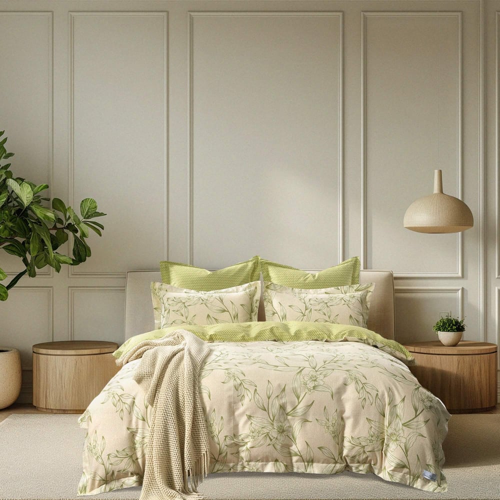 Изображение товара Комплект постельного белья The eleventh kingdom сатин Евро с 4 нав.Olivia 11KDCS2022OLI