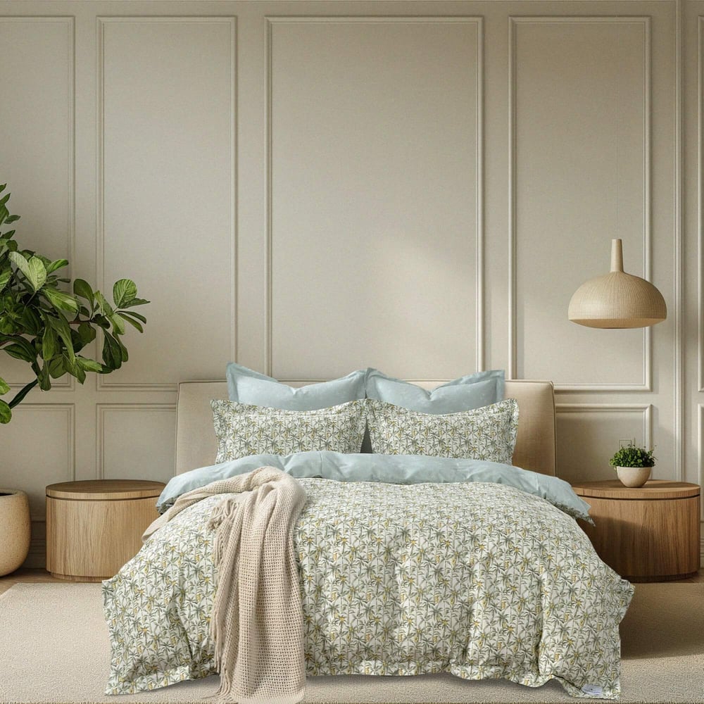 Изображение товара Комплект постельного белья The eleventh kingdom сатин Евро с 4 наволочками Delysia 11KDCS2022DEL