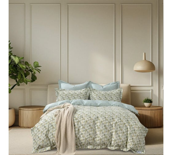 Изображение товара Комплект постельного белья The eleventh kingdom сатин Евро с 4 нав.Delysia 11KDCS2022DEL