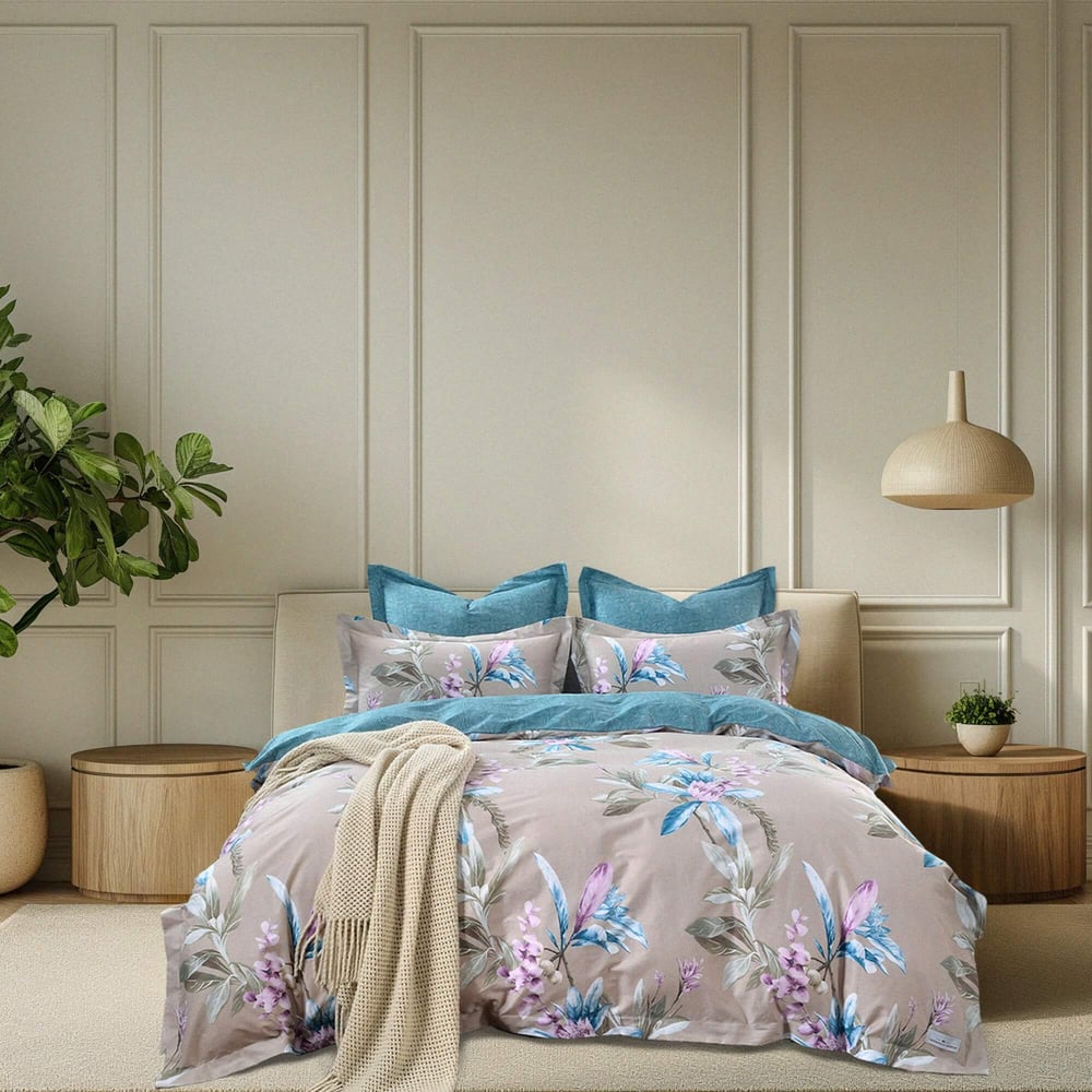 Изображение товара Комплект постельного белья сатин Евро с 4 наволочками Florentine 11KDCS2022FLO