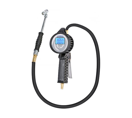 Изображение товара Пистолет профессиональный для подкачки колес цифровой обрезиненный, NORDBERG для грузовых авто Ti8DL