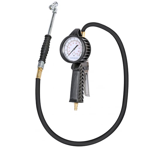 Изображение товара Пистолет профессиональный для подкачки колес обрезиненный NORDBERG для грузовых авто Ti8L