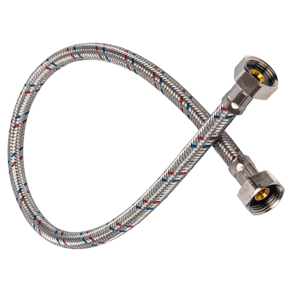 Изображение товара Подводка для воды Millennium 1/2"-3/8", 100 см, гайка/гайка