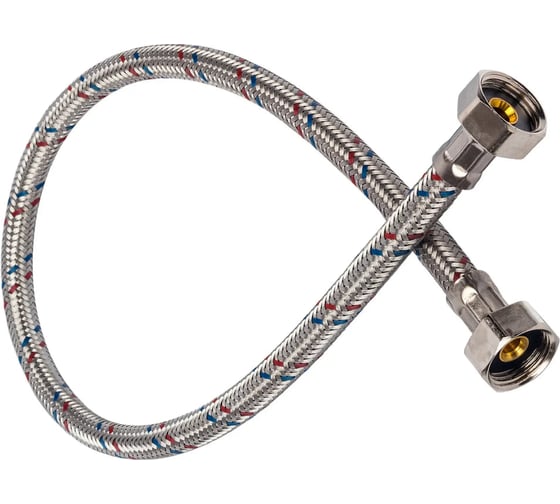 Изображение товара Подводка для воды Millennium 1/2"-3/8", 100 см, гайка/гайка PVFF38100