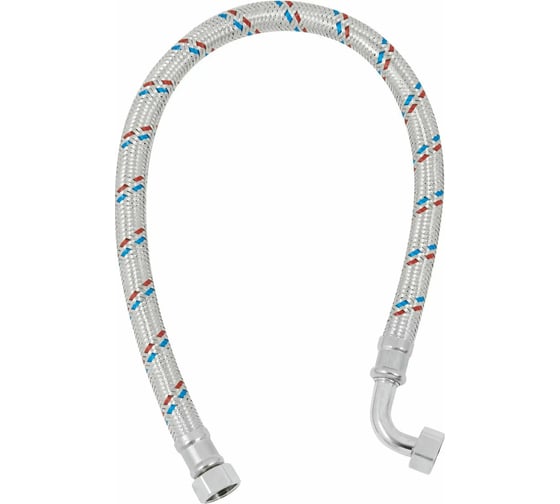 Изображение товара Подводка усиленная угловая Гигант Millennium 3/4" 50 см гайка/гайка — PGUF34050