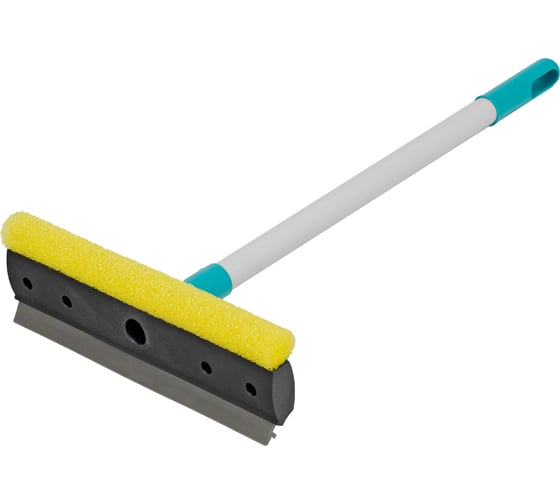 Изображение товара Щетка-окномойка с водосгоном PALISAD пластиковый черенок, 430x220 мм Home 93590