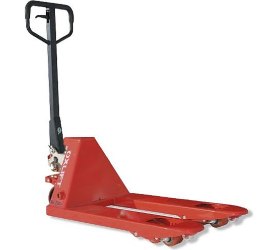 Изображение товара Ручная гидравлическая тележка коротковильная OXLIFT OX25-L800 800 мм 2500 кг 789930