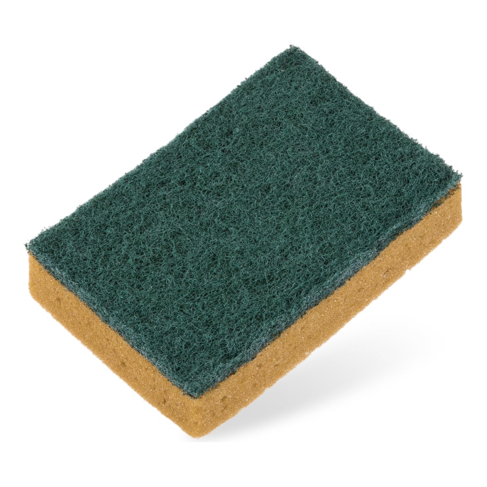 Губка TTS INTENSIVE-T с абразивом 14х9.5х3.5 см, коробка 100 шт TCH803009