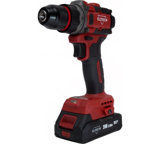 Изображение товара Дрель аккумуляторная Elitech ДА 20БЛ2 (E2201.045.02) 205674