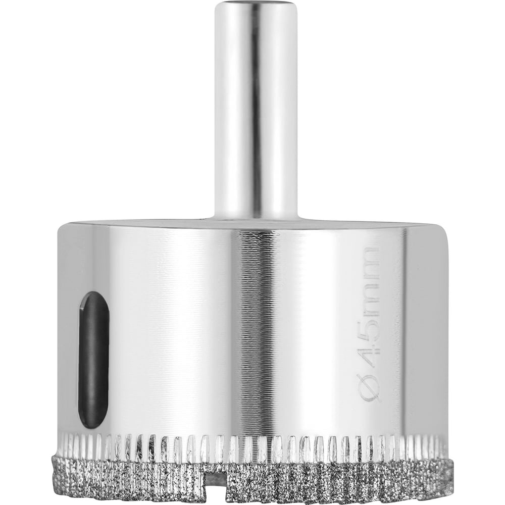 Изображение товара Коронка по стеклу 45 мм Vertextools модель 333-45 для мокрого сверления