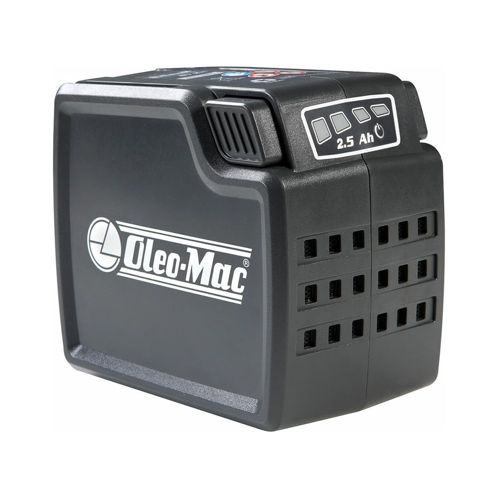 Изображение товара Аккумулятор для электроинструментов OM Oleo-Mac 40 В 2,5 Ач спец Li-Ion с индикатором заряда