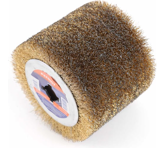 Изображение товара Щетка проволочная для брашировальных машин (120х100 мм) PATRIOT 823010005