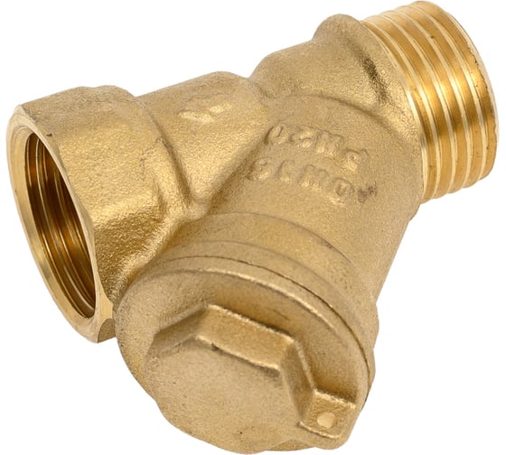 Изображение товара Фильтр SantechSystems Y-обр латунь, ФС Ду15 Ру20 м/р сл проб 036-1606