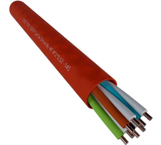 Изображение товара Кабель Фариаль U/UTP Cat 5e ZH нг(A)-HF 4x2х0,52 00-00000920