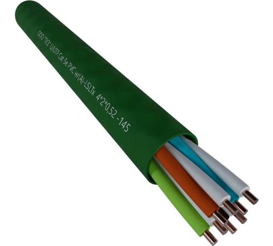 Изображение товара Кабель Фариаль U/UTP Cat 5e PVC нг(A)-LSLTx 4x2х0,52 00-00000914