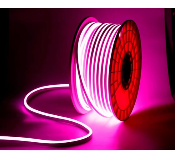 Изображение товара Светодиодная лента General Lighting Systems гибкий неон 50 м, 9Вт/м, 12В, SMD5050, 8мм, IP67, RGB GLS-5050-72-9-12-NL-IP67-RGB 513010