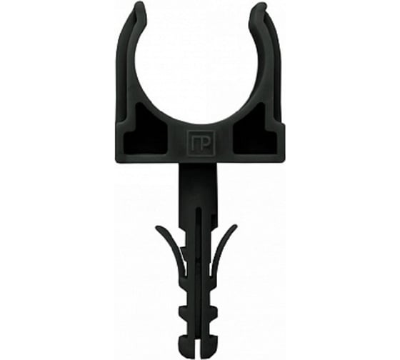 Изображение товара Крепеж-клипса Промрукав с дюбелем черная д32 в малой упаковке 10 шт PR13.0306