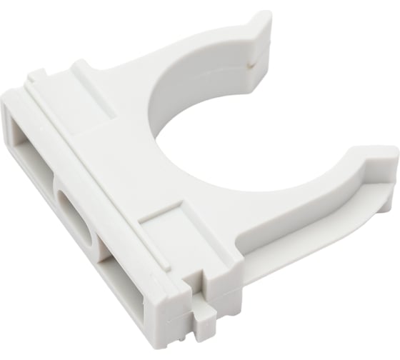 Изображение товара Крепёж-клипса для труб Промрукав д32 безгалогенная HF атмосферостойкая серая PR13.0347