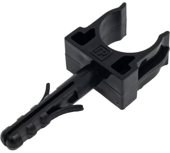 Изображение товара Крепеж-клипса с дюбелем Промрукав черная, д16, 10 шт PR13.0303