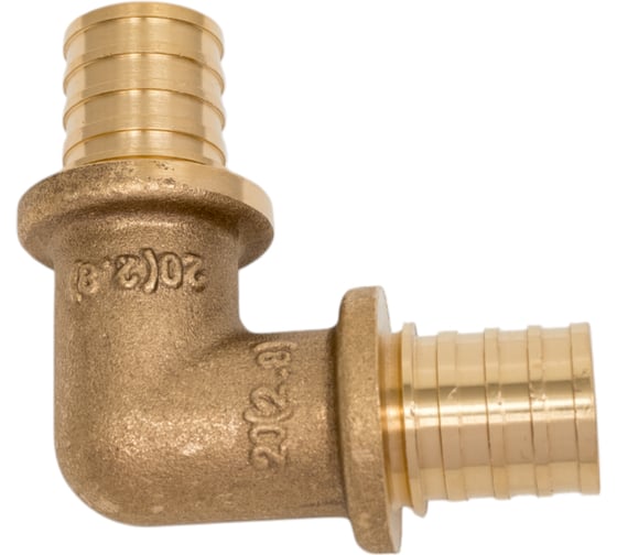 Изображение товара Угол Millennium 90 аксиальный для труб из сшитого полиэтилена ф20x2.8 USPR2020