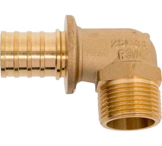 Изображение товара Угол Millennium 90 аксиальный для труб из сшитого полиэтилена с наружной резьбой ф25x3.5 - 3/4" USPM2534