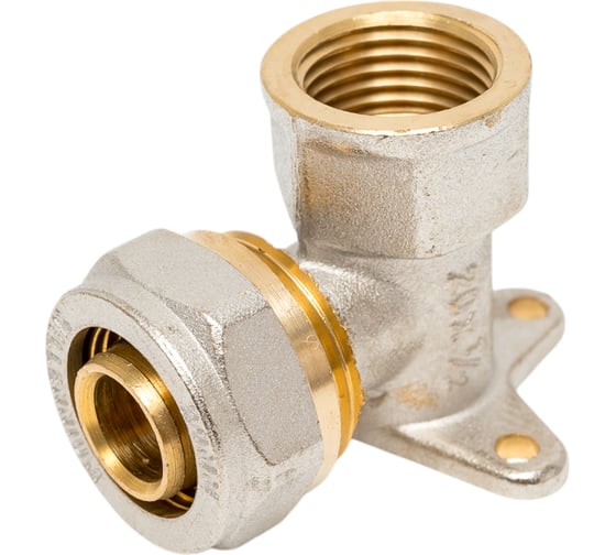 Изображение товара Угольник Millennium 90 обжимной, с креплением, для металлопластиковых труб 20x1/2" с внутренней резьбой MUK1220