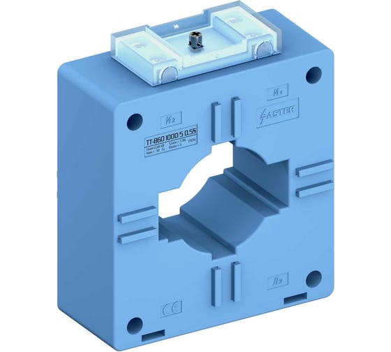 Изображение товара Трансформатор тока ASTER ТТ-В60 1000/5 0,5S, шинный tt-60-1000-0.5 S