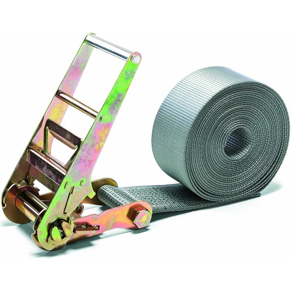 Изображение товара Ремень стяжной кольцевой ТРАСТ 10 т, 5 м, 100 мм для грузоподъемных работ