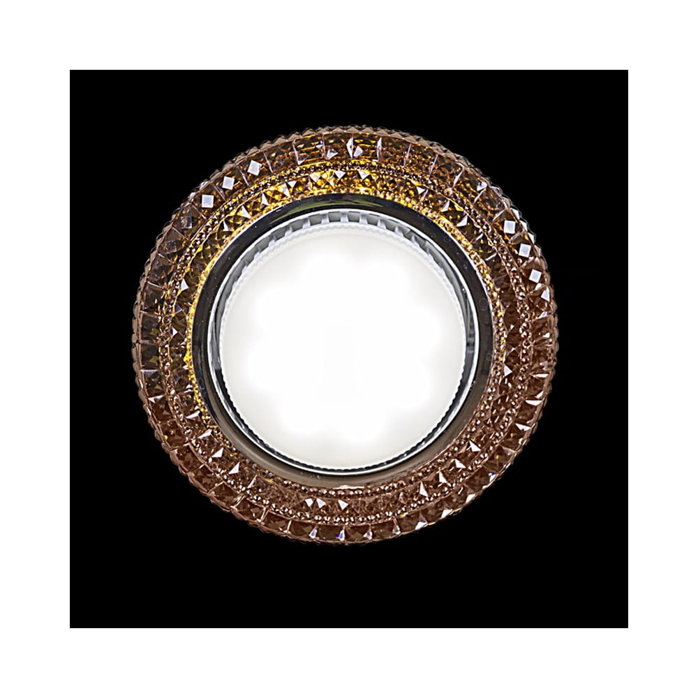 Изображение товара Точечный светильник Reluce GX53+LED 16W современный встраиваемый коричневый