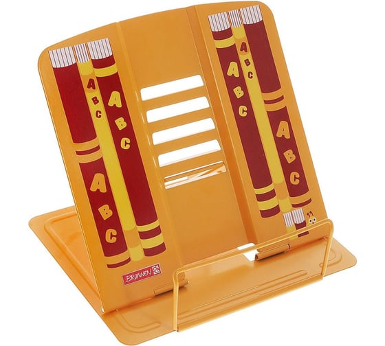 Изображение товара Подставка для учебников Brunnen металл, оранжевый, 16.3х17 см BR40401-06