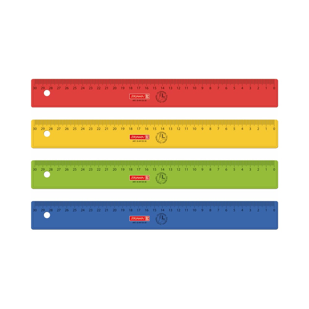 Линейка для левши Brunnen