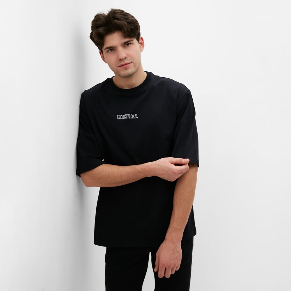 Изображение товара Футболка мужская MIST Cultura черный размер 56