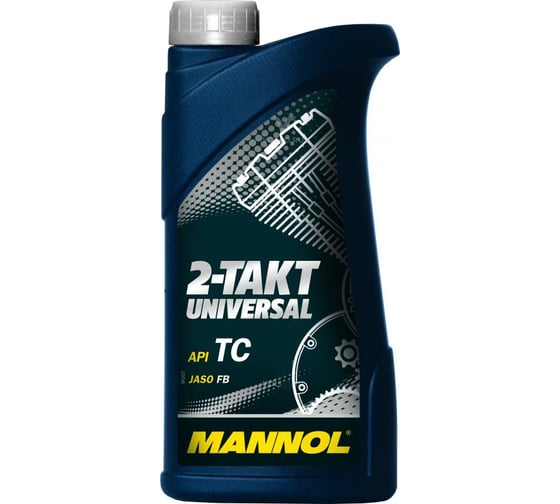 Изображение товара Масло моторное минеральное 2-TAKT UNIVERSAL 1 л MANNOL 1408