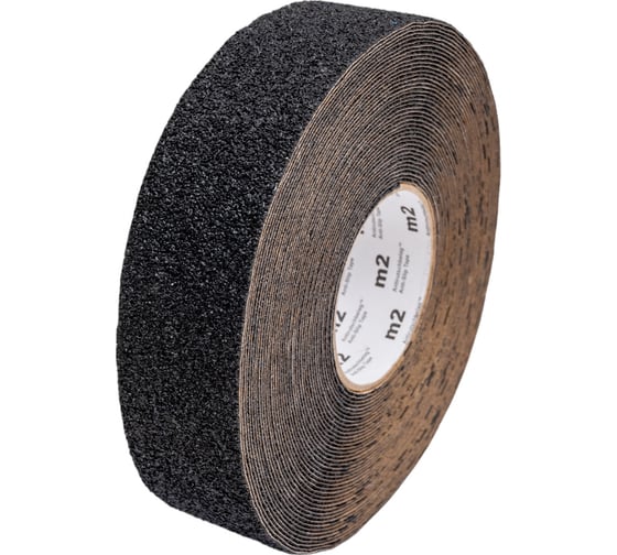 Изображение товара Противоскользящая лента Mehlhose GmbH цвет черный, 50 мм х 18,3 м M4SR050183